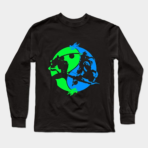 Hanzo  nd gengji Long Sleeve T-Shirt by Genesis993